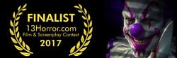 13Horror.com 2017 Screenplay Finalist