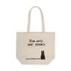 "Ban Hate, Not Books" Canvas Shopping Tote