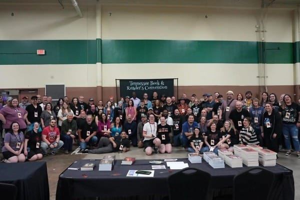 The amazing authors, vendors, volunteers, and organiziers who attending the first Tennessee Book & Readers Convention in September 2024. Photo courtesy of Megan Stockton and Tennessee Book & Readers Convention.